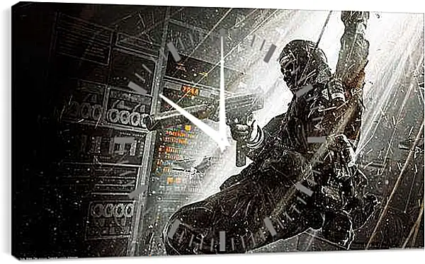 Часы картина - Call Of Duty: Black Ops
