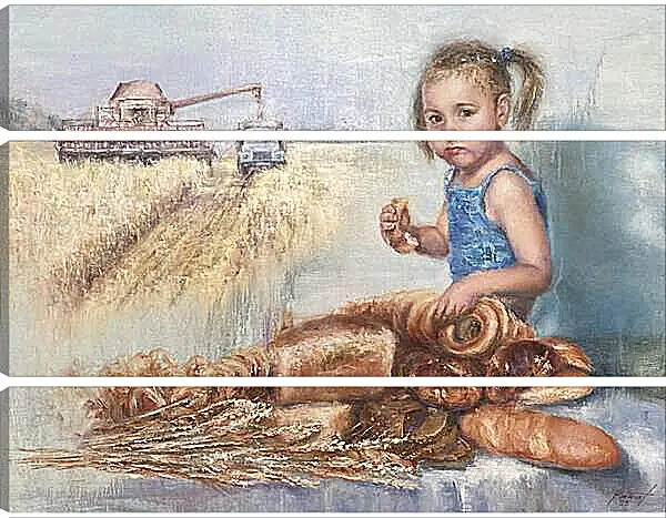 Модульная картина - Праздник хлеба