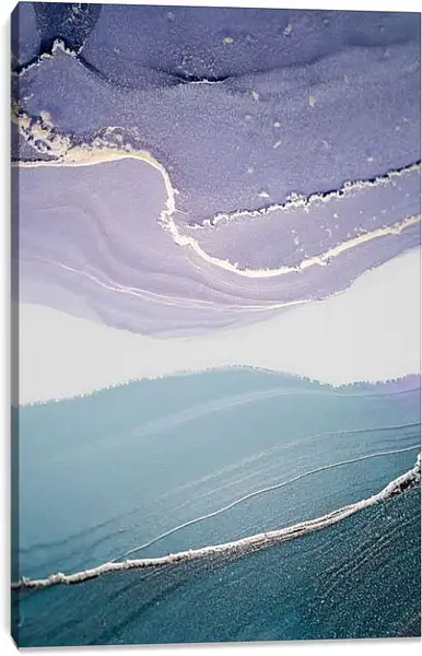 Постер на подрамнике - Abstraction violet1. Mari Dein