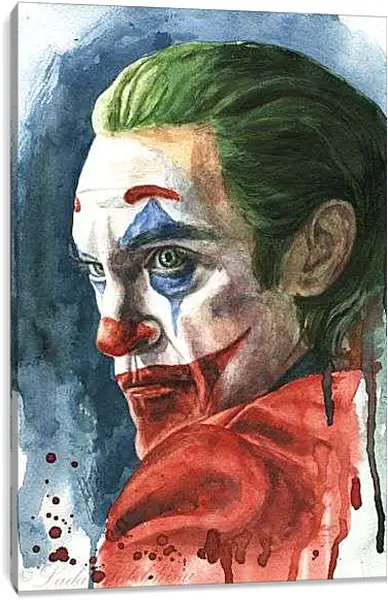 Постер на подрамнике - Джокер, арт