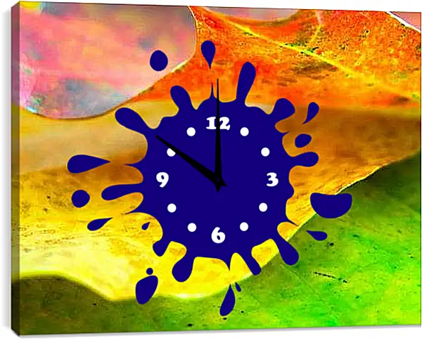 Часы картина - Осень