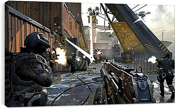 Часы картина - Call Of Duty: Black Ops II