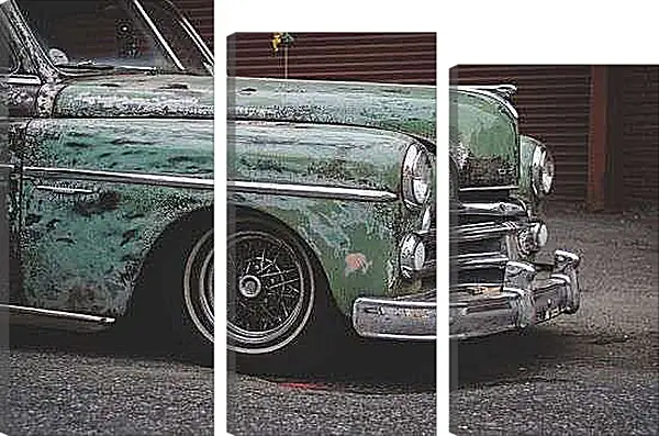 Модульная картина - Винтажный авто