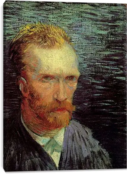 Постер на подрамнике - Автопортрет. Винсент Ван Гог