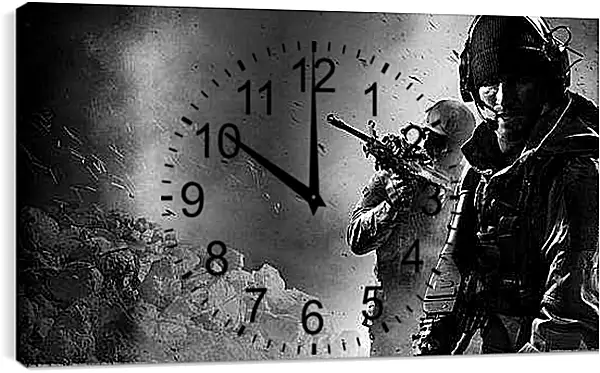 Часы картина - Call Of Duty: Modern Warfare 3