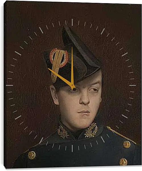 Часы картина - Portrait of Armand Gerome. Жан-Леон Жером