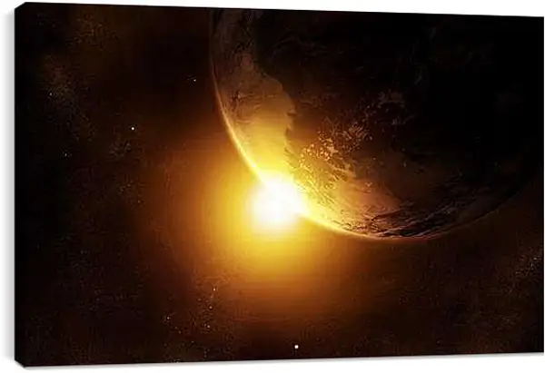 Постер на подрамнике - Космос