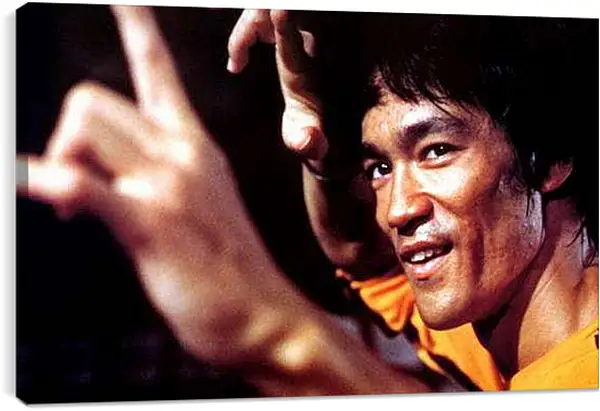Постер на подрамнике - Брюс Ли (Bruce Lee)