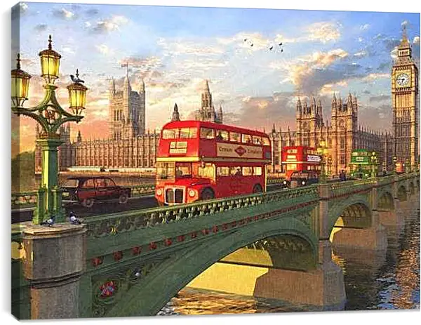 Постер на подрамнике - Лондонский мост