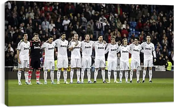 Постер на подрамнике - ФК Реал Мадрид. FC Real Madrid
