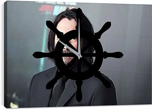Часы картина - Киану Ривз. Keanu Reeves