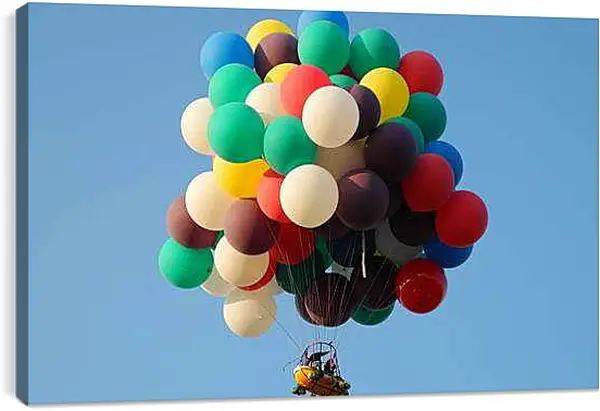 Постер на подрамнике - Разноцветные шарики