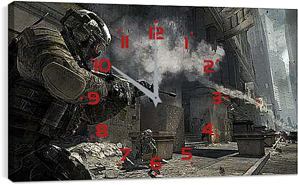 Часы картина - Call Of Duty