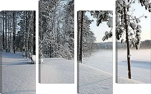 Модульная картина - Зима