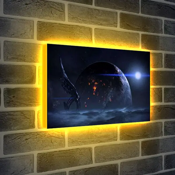 Лайтбокс световая панель - Mass Effect 3