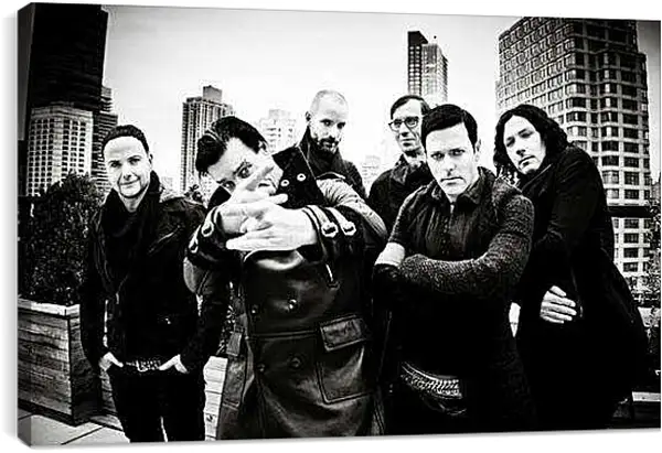 Постер на подрамнике - Rammstein (Рамштайн)