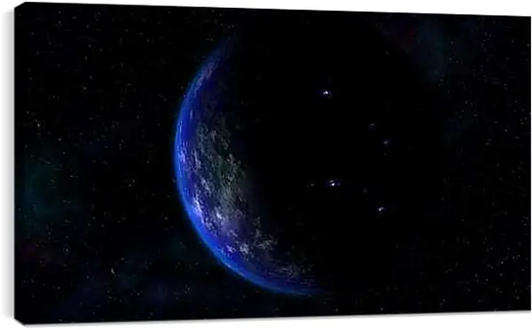 Постер на подрамнике - Космос