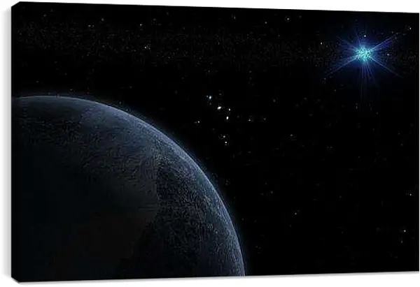 Постер на подрамнике - Космос