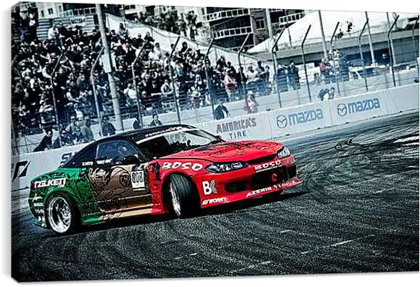 Постер на подрамнике - Дрифт