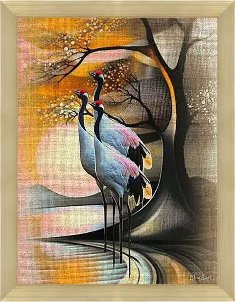 Картина в раме - Birds 26