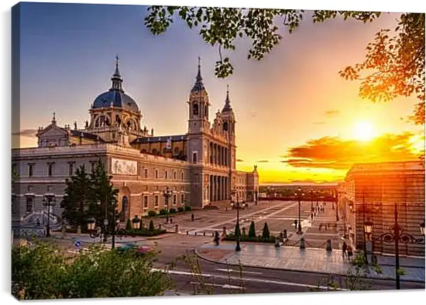 Постер на подрамнике - Мадрид