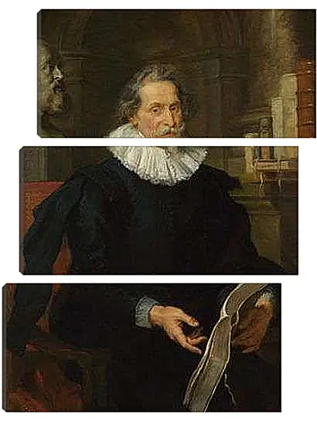 Модульная картина - Portrait of Ludovicus Nonnius. Питер Пауль Рубенс