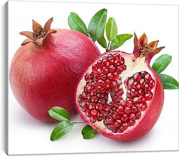 Постер на подрамнике - Гранат. Сочные Гранаты.