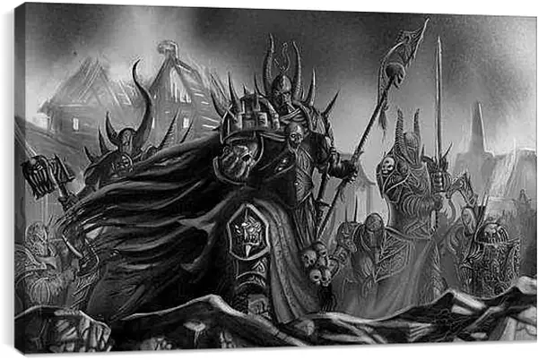 Постер на подрамнике - Warhammer