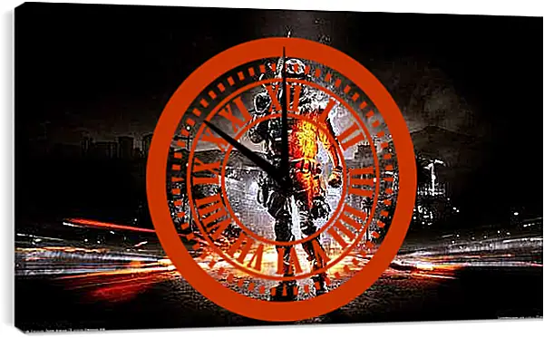 Часы картина - Battlefield 3