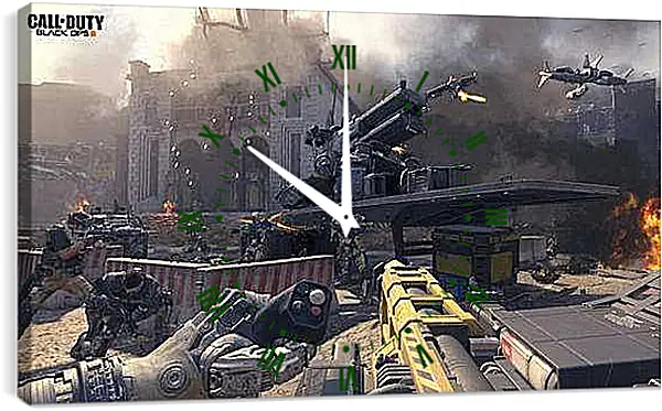Часы картина - Call Of Duty: Black Ops III