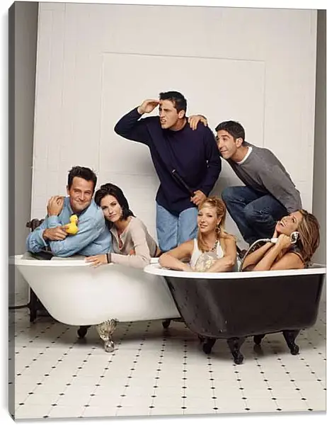Постер на подрамнике - Друзья. Friends