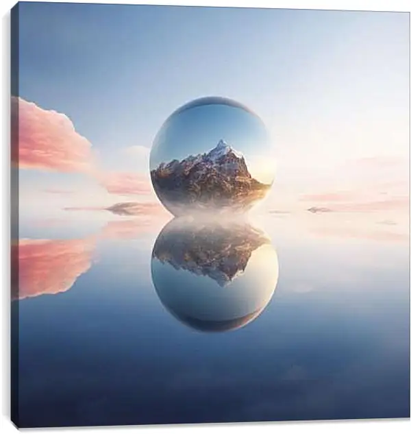 Постер на подрамнике - Мир