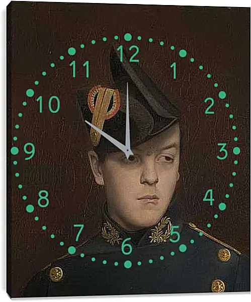 Часы картина - Portrait of Armand Gerome. Жан-Леон Жером