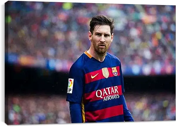 Постер на подрамнике - Лионель Месси (Lionel Messi)