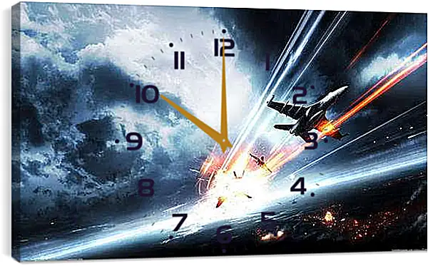 Часы картина - Battlefield 3