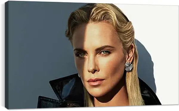 Постер на подрамнике - Шарлиз Терон. Charlize Theron