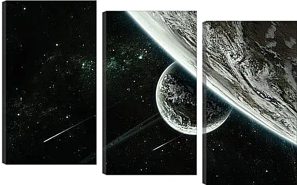 Модульная картина - Космос