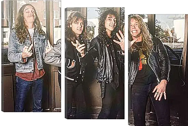 Модульная картина - Металлика. Metallica