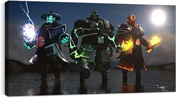 Постер на подрамнике - DotA 2