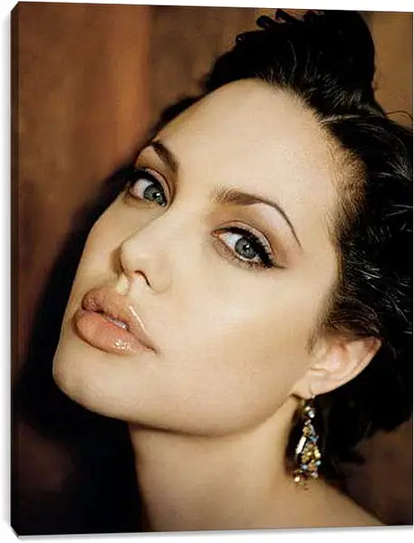 Постер на подрамнике - Angelina Jolie - Анджелина Джоли