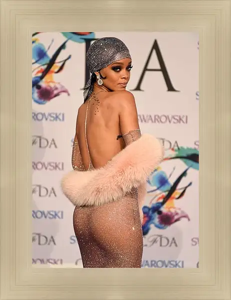 Картина в раме - Рианна. Rihanna