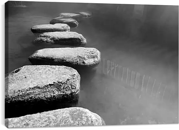 Постер на подрамнике - Камни