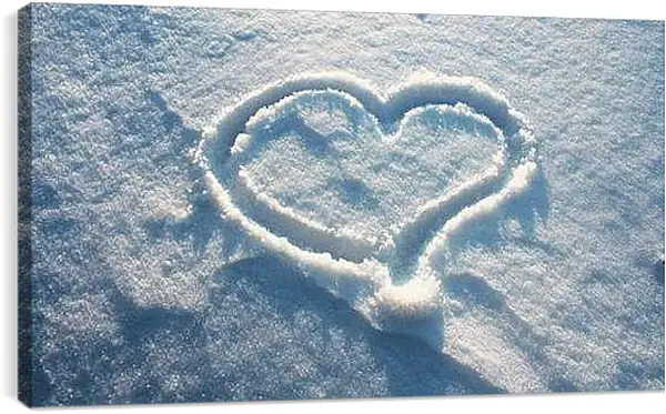 Постер на подрамнике - Любовь