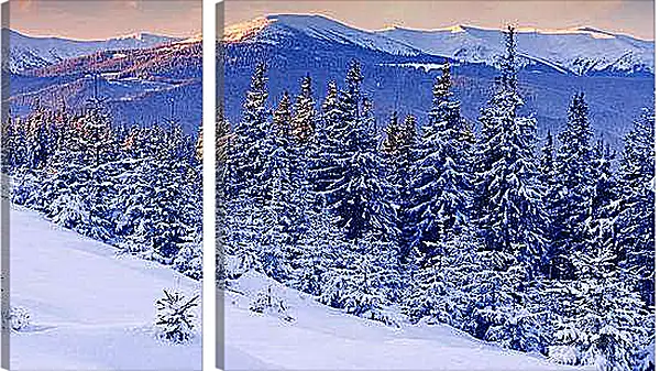 Модульная картина - Зима