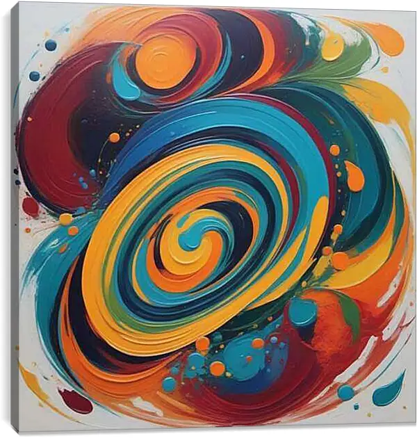 Постер на подрамнике - Абстракция 2