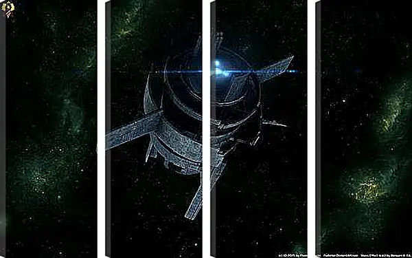 Модульная картина - Mass Effect 3