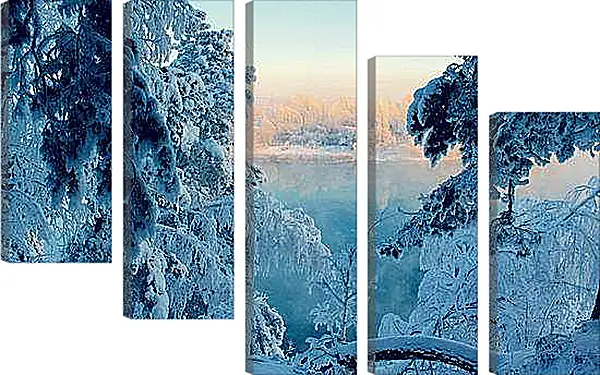 Модульная картина - Зима