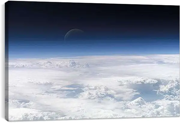 Постер на подрамнике - Космос