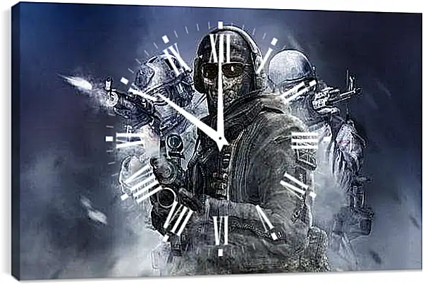 Часы картина - Call Of Duty