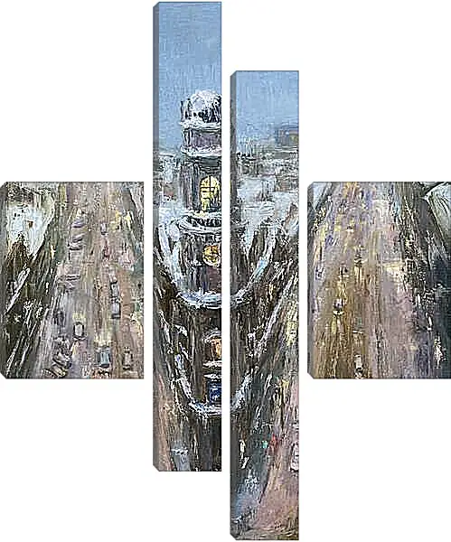 Модульная картина - Пять углов Санкт-Петербурга